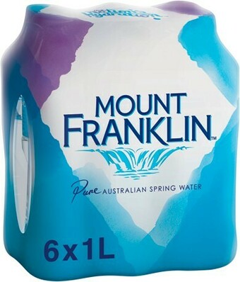 IGA Mount Franklin Spring Water 6x1 Litre offer