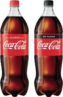 IGA Coca Cola, Sprite or Fanta 1.25 Litre Selected Varieties offer