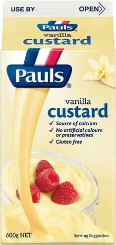 IGA Pauls Vanilla Custard 600g offer