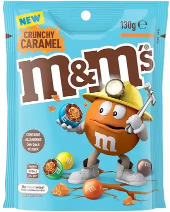 M&M'S Crunchy Caramel 130g
