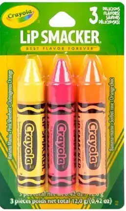 Lip Smacker Crayola Lip Balm Trio