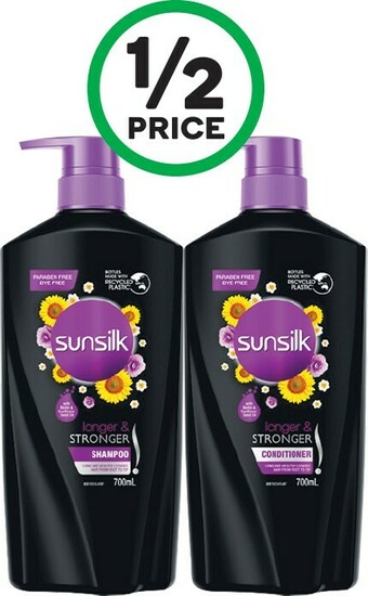 Woolworths Sunsilk Shampoo or Conditioner 700ml offer