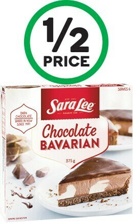Woolworths Sara Lee Bavarian 375g – From the Freezer offer