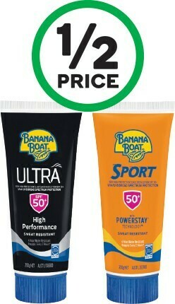 Woolworths Banana Boat SPF50+ Sunscreen 200g~ offer