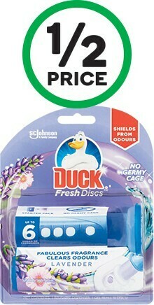 Woolworths Duck Fresh Discs Toilet Cleaner 36ml offer