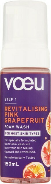 Voeu Revitalising Pink Grapefruit Foam Wash 150ml