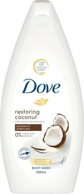 Woolworths Dove Restoring Coconut Body Wash 500ml offer
