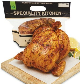 Woolworths Woolworths Smokey Roast Chicken with Lemon Myrtle Stuffing offer