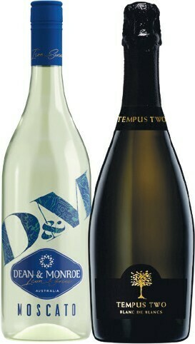 Woolworths Dean & Monroe Moscato OR Tempus Two Blanc De Blancs 750ml offer