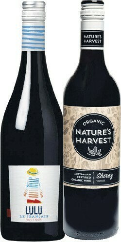 Woolworths Lulu Le Francais Pinot Noir OR Nature’s Harvest 750ml offer