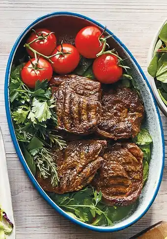 Woolworths Woolworths BBQ Lamb Leg Steaks with Pomegranate & Molasses Glaze 350g offer