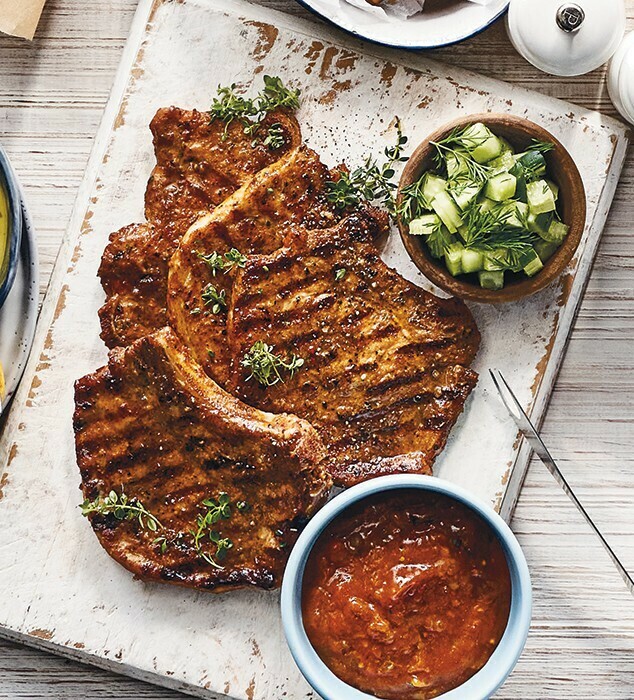 Woolworths BBQ Pork Chops with Sweet & Sticky Vietnamese Inspired Glaze