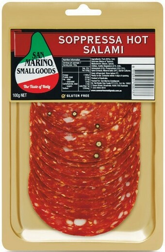 Woolworths San Marino Sliced Meat Varieties 100g – From the Deli offer