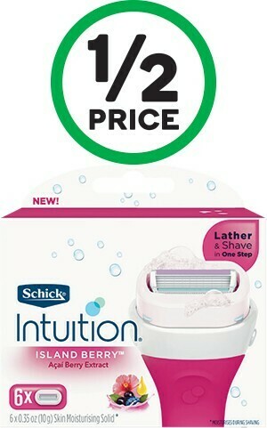 Schick Intuition Island Berry Blades Pk 6