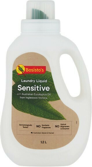 Woolworths Bosisto's Sensitive Laundry Liquid 1.2 Litre offer