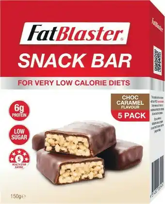 Woolworths Fat Blaster Snack Bars 150g Pk 5* offer