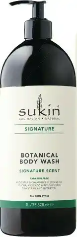 Woolworths Sukin Botanical Body Wash Pump 1 Litre offer