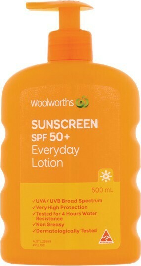Woolworths Woolworths Sunscreen SPF50+ 500ml# offer