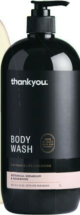 Woolworths Thankyou Body Wash 1 Litre offer