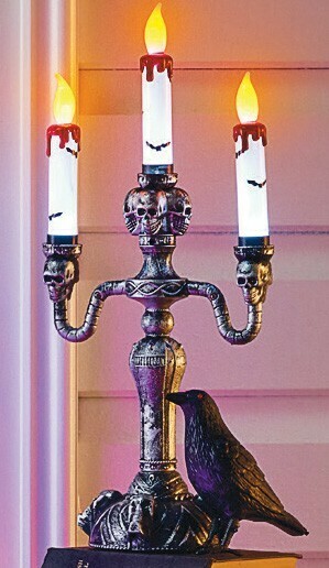 Woolworths Halloween Light Up Candelabra offer