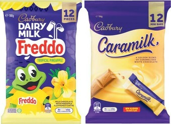 Coles Cadbury Sharepack 144g-180g offer