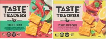 Coles Taste Traders Flavoured Crackers 150g offer