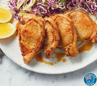Coles Coles Australian Pork Loin Chops offer