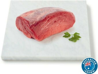 Coles Coles Australian No Added Hormones Beef Roast Topside offer