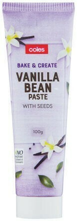 Coles Coles Bake & Create Vanilla Paste 100g offer