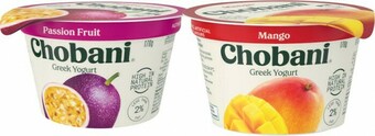 Coles Chobani Yogurt Tub 170g offer