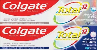 Coles Colgate Total Advanced Toothpaste 115g offer