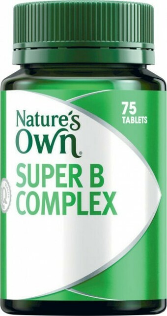 Coles Nature’s Own Super B Complex Tablets 75 Pack^ offer