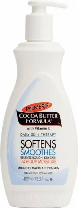 Coles Palmer’s Lotion Cocoa Butter 400mL offer
