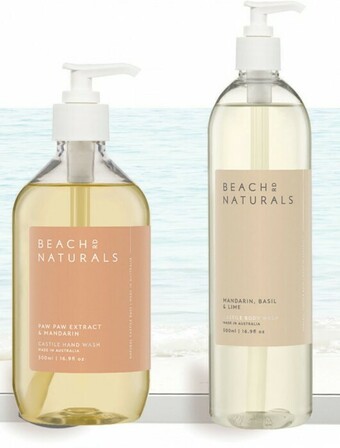 Coles Beach Road Naturals Hand or Body Wash 500mL offer