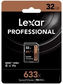Lexar High-Performance 633x Class 10 Micro SD 32GB