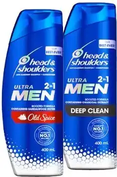 BIG W 1/2 Price on Head & Shoulders 2-in-1 Men Range* offer
