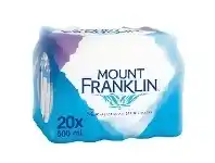 Woolworths Mount Franklin Spring Water 20 x 500ml offer