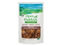 Woolworths Open Paddock Non Rawhide Hickory Smoked Strips Dog Treats Pk 5 offer