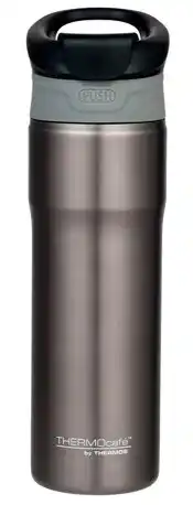 BIG W Thermos Thermocafe Vacuum Insulated Tumbler 450mL - Smoke offer