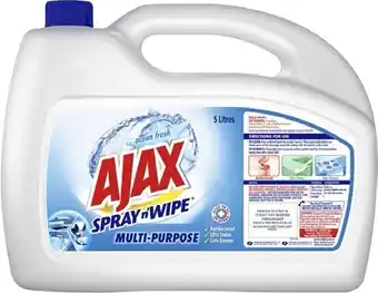BIG W Ajax Multi-Purpose Cleaner 5-Litre offer