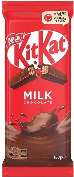Nestle KitKat Milk Chocolate Block 160g