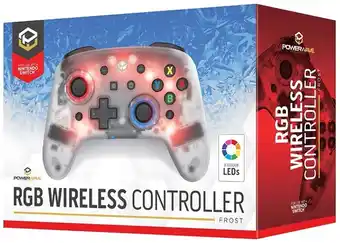 BIG W Powerwave RGB Wireless Controller for Nintendo Switch offer