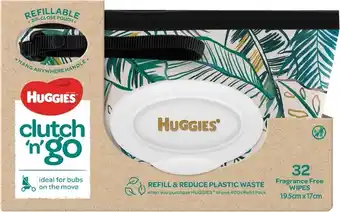 BIG W Huggies Wipes Clutch & Go offer