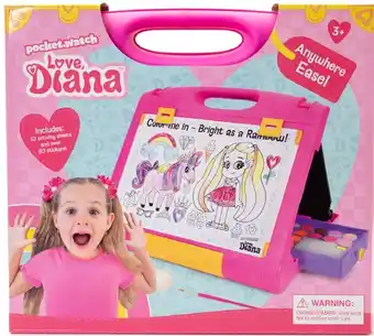BIG W Love, Diana Anywhere Easel offer