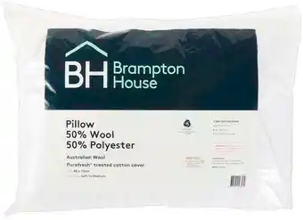 Spotlight 40% off Brampton House 50% Wool 50% Polyester Pillow offer