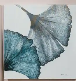 Spotlight Canvas, Gingko Leaves 50 x 50cm offer