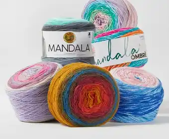 30% off Lionbrand Mandala & Mandala Ombre
