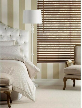 Spotlight 50% off 45mm Golden Oak Ready-To-Hang Timber Venetian Blinds offer