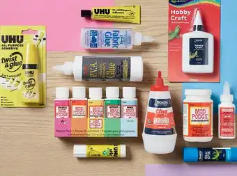 Spotlight 20% off Mod Podge, Helmars, Bostik & UHU offer