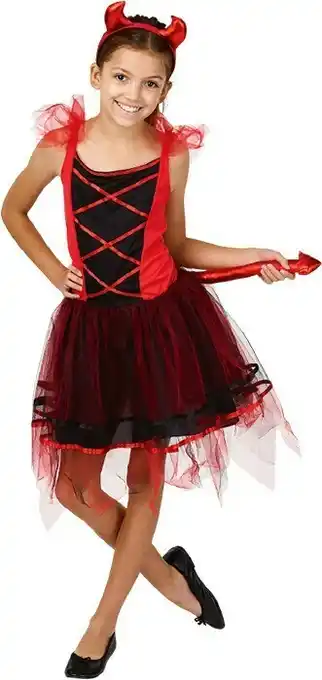 Spotlight 20% off Spooky Hollow Kids Devil Dress offer